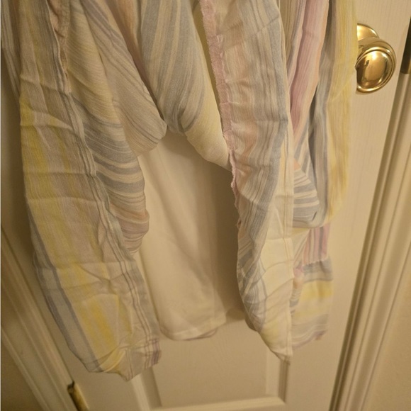 LC Lauren Conrad New striped rayon tie side dress - Picture 10 of 10